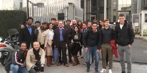 Studenti @InformaticaAQ pressso IBM a Roma